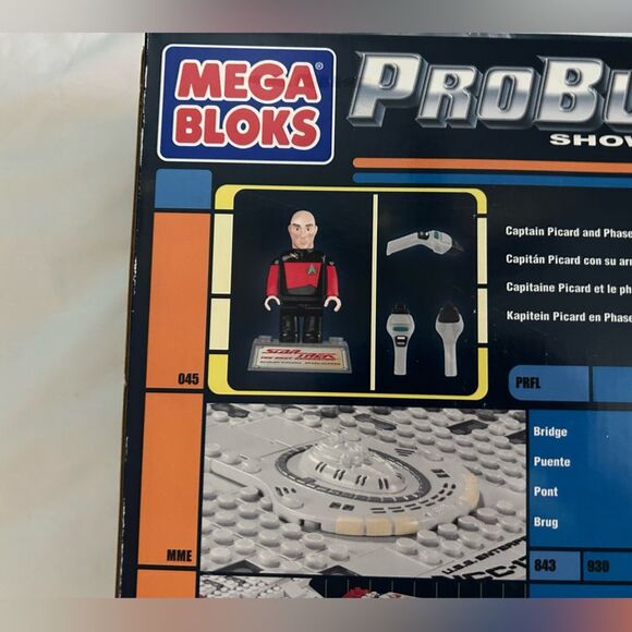 NIB Mega Bloks Star Trek The Next Generation USS Enterprise NC-1701-D - Picture 3 of 5